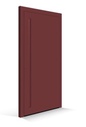 Le Corbusier voordeur - Deurpaneel le rubis - Handgreeplijst le rubis