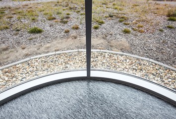 RAL- und DB-Farben-Aussichtsturm Weisswasser Innenansicht