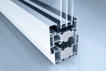 Aluminium Fenster-Fensterschnitt W 72 CL