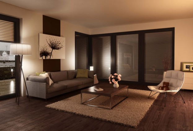 Rollladen-heruntergelassen-im-Wohnzimmer
