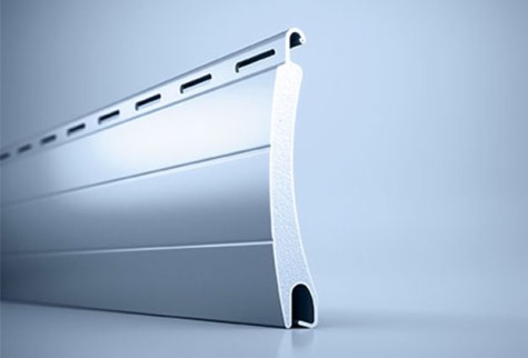 Einbaurollladen-Detailaufnahme Rollladenstab