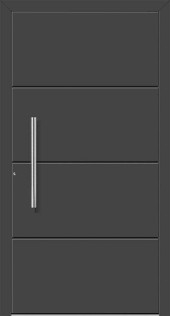 Haustuerfuellung-freigestellte Haustuer geschlossen Adeco Liseo schwarz