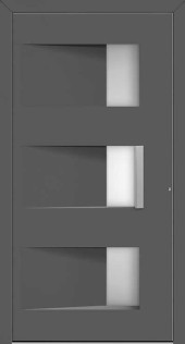 Haustuerfuellung-freigestellte Haustuer geschlossen Adeco Palo anthrazit