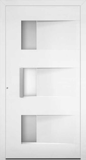  Haustuerfuellung-freigestellte Haustuer geschlossen Adeco Palo weiss