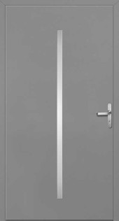 Haustuerfuellung-freigestellte Haustuer geschlossen Adeco Tuerbeschlag rechts