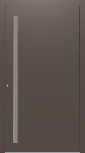 Haustuerfuellung-freigestellte Haustuer geschlossen Le Corbusier Terre d Ombre