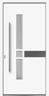 Haustuerfuellung-freigestellte Haustuer geschlossen OBUK Akira