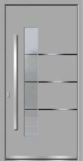 Haustuerfuellung-freigestellte Haustuer geschlossen OBUK Hunter grau