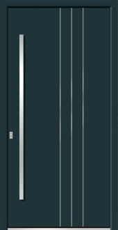 Haustuerfuellung-freigestellte Haustuer geschlossen OBUK Viggo schwarz