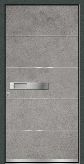 Haustuerfuellung-freigestellte Haustuer geschlossen OBUK Vitano beton