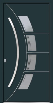 Haustuerfuellung-freigestellte Haustuer geschlossen OBUK Abacus schwarz