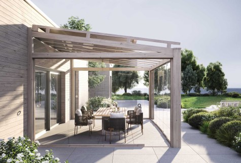 Designvielfalt-SD-Ueberdachung mit Holzfassade
