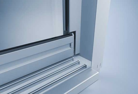 Glasschiebewand-heroal S 20 C Rahmenprofil